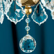Candelabru clasic cristal Aur 24k 12xE14/40W, Maria Theresia-A LU 2224/8+4 MT Gold Orion
